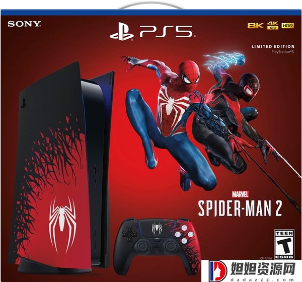 PS5蜘蛛侠同捆套装开启预定